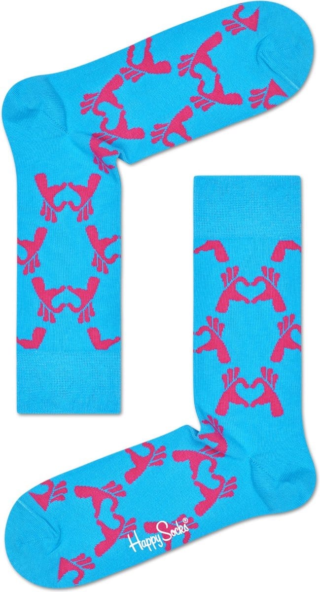 Happy Socks Love Sok LOV01-6000 - Meerkleurig multi multicolor Unisex - 36-40