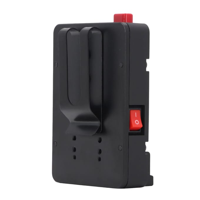 V Mount Batterijplaat D Tap Uitgang V Lock Mount Batterij Voedingsplaat Adapter met Achterklem