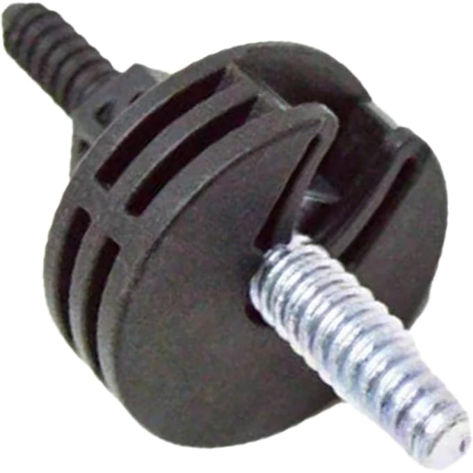 Motorafdekking Stud 31474830 Motorafdekking Dubbelkoppige Schroef voor XC60 S60 V60 XC90 S90 V90 black