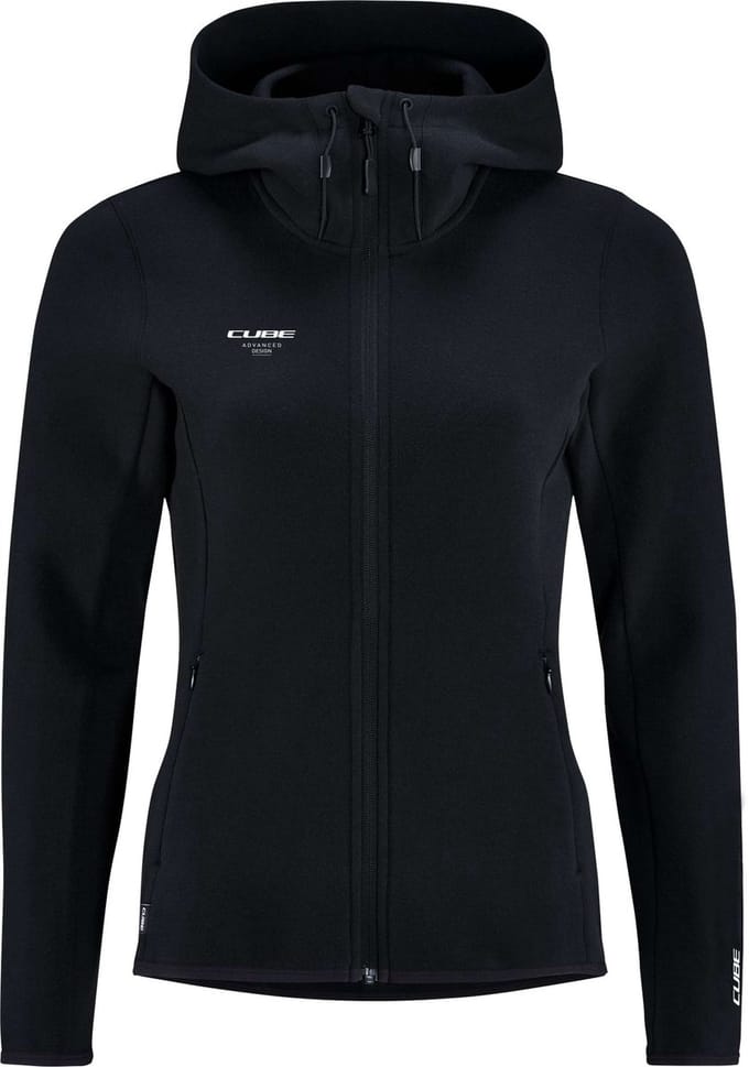 CUBE Dames zip hoodie Advanced zwart M (38)
