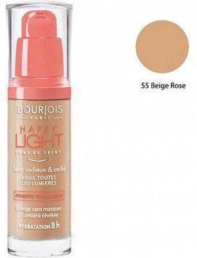 Bourjois Happy Light Foundation - 55 Beige Rosé