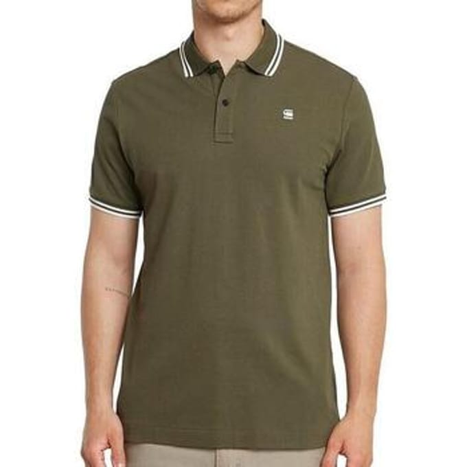 T-shirt G-Star Raw Striped Collar