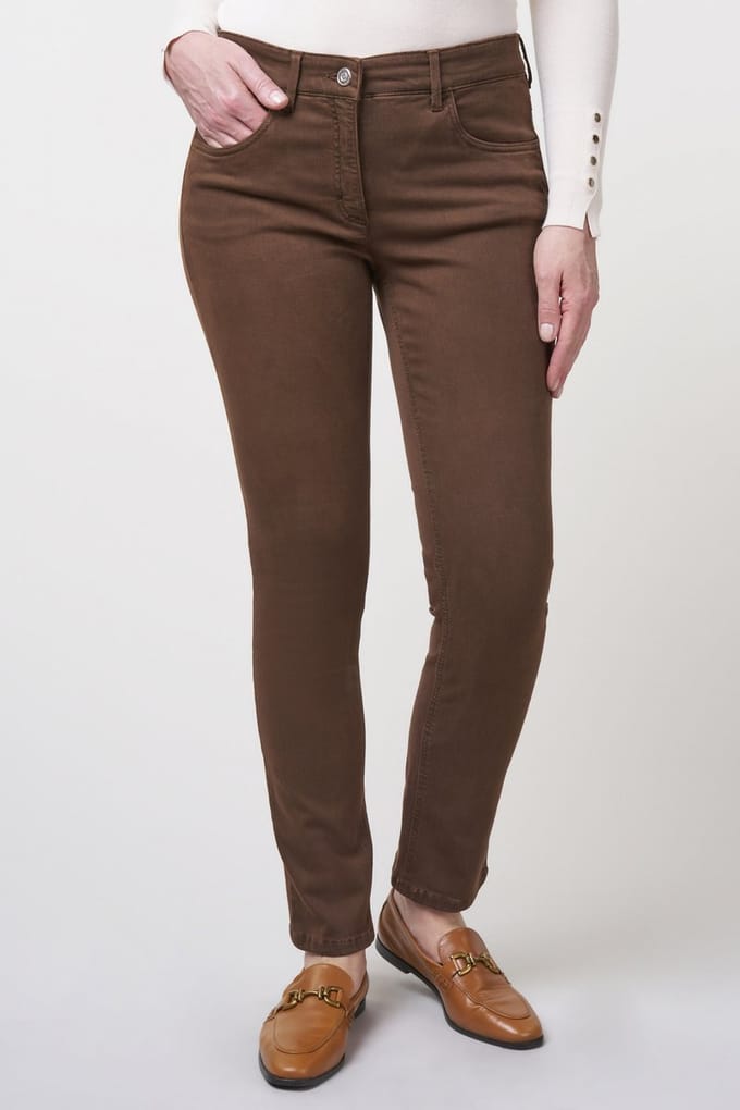 Twigie Coloured Shape-On Straight Jeans