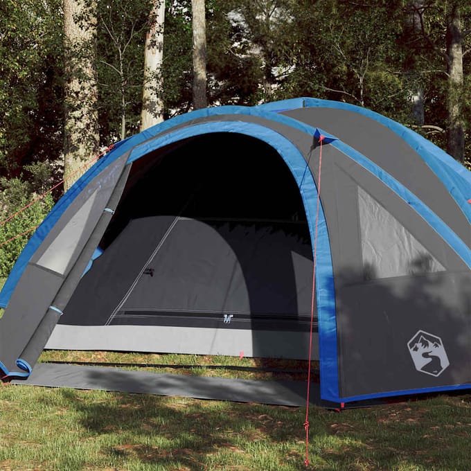vidaXL - Koepeltent - 4-persoons - waterdicht - blauw