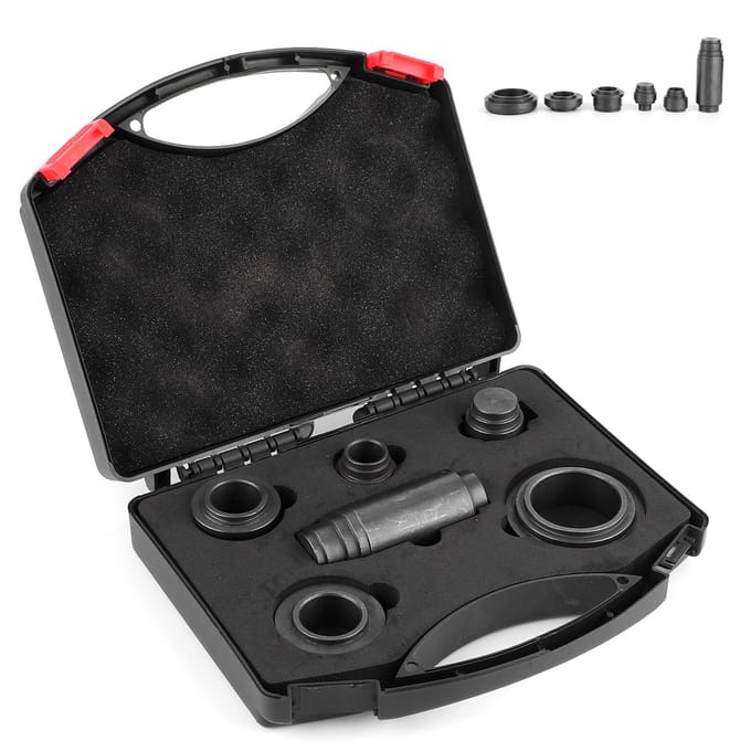 Jeu d'outils de pose de bagues 6 pièces pour transmission automatique 6HP19 6HP21 6HP26 6HP28 black