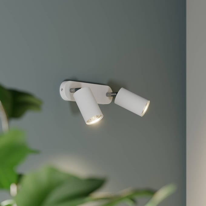 Nowodvorski Lighting Wandspot Eye Spot 2-lamps, wit