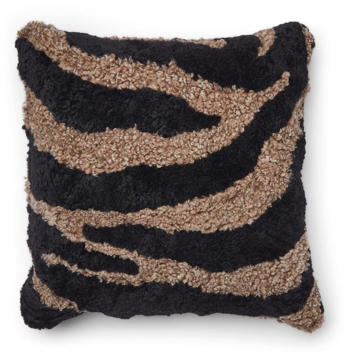 Sheepskin House - Zebra Kussen - Dubbelzijdig - 60x60 cm