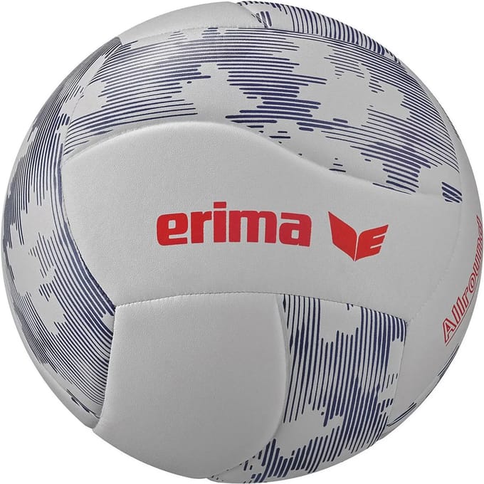 Erima Allround Volleybal - Wit / Blauw | Maat: 5