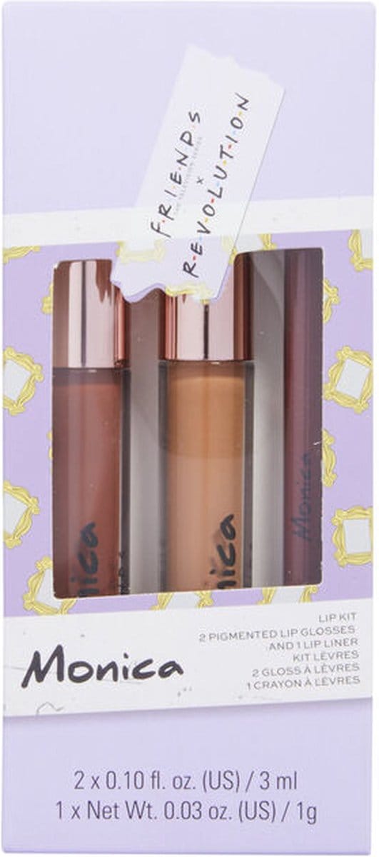 Makeup Revolution X Friends - Monica Lip Set