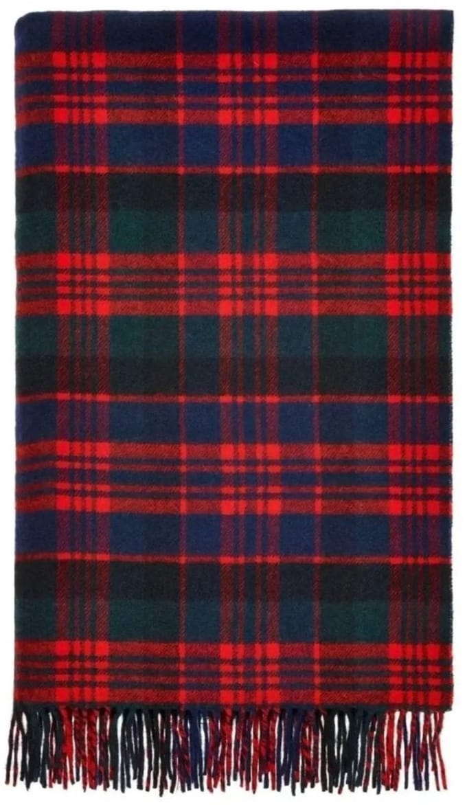 Plaid Tartan MacDonald - Merino Lamswol - 140x185 - Bronte by Moon