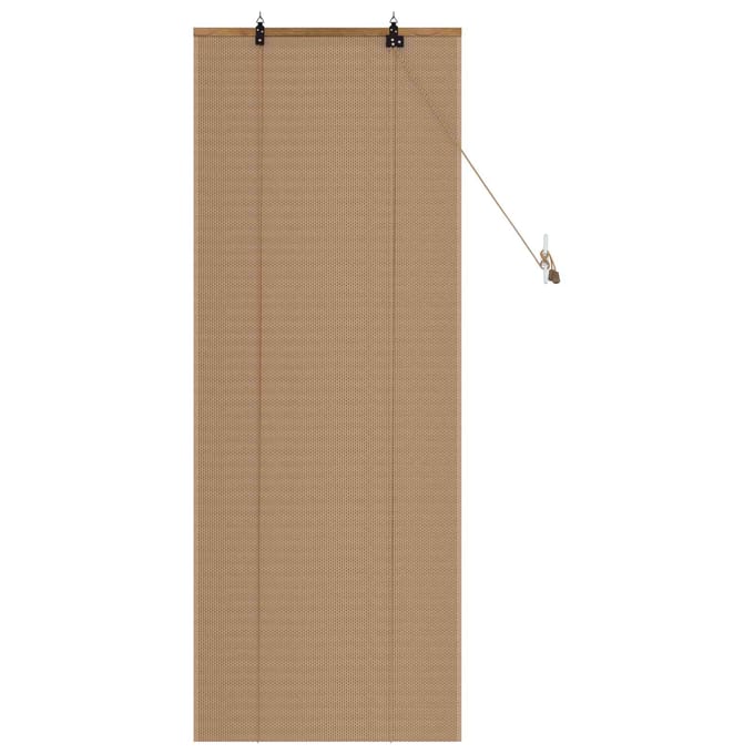 vidaXL - Rolgordijn - Bruin - 40 - x - 160 - cm - Bamboe