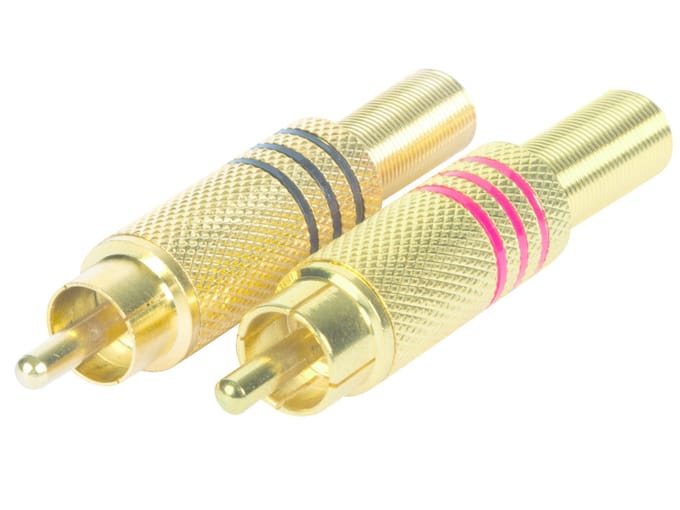 HQ-Power Rca-plug - 2 x mannelijk