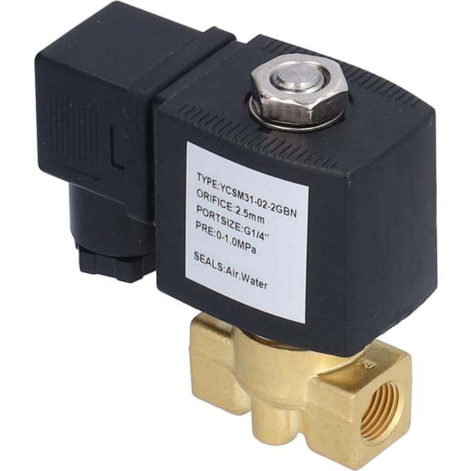 Électrovanne Petite Puissance Étanche à l'Humidité Électrovanne pour Usage Industriel
