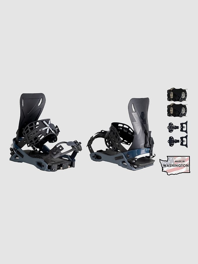 Karakoram Wayfinder + Splitboard Interface 2027 Splitboard Bindingen zwart