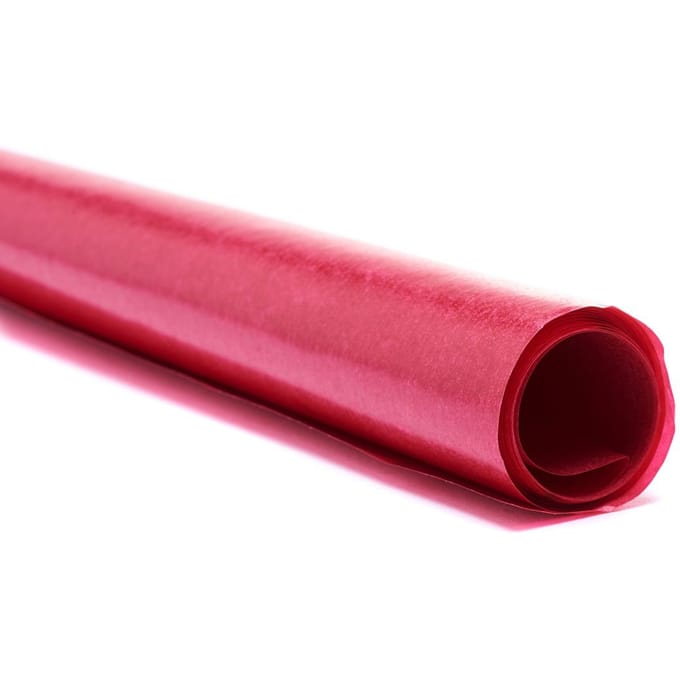 transparant papier - Rood