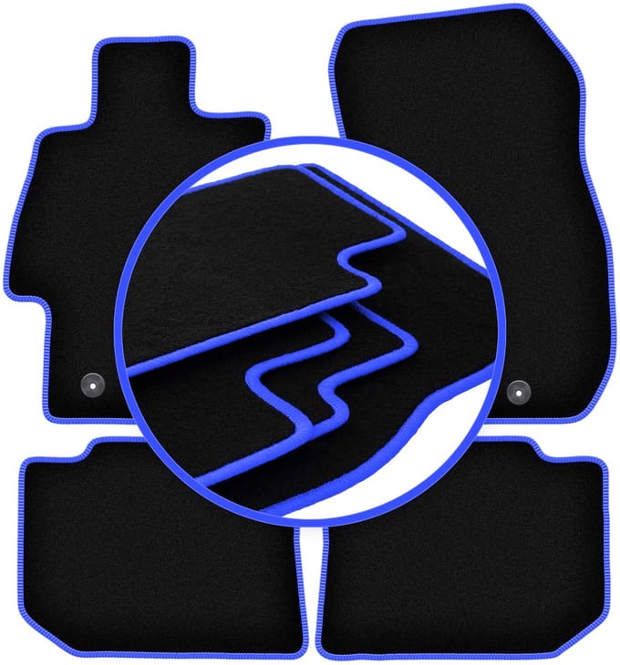 CARLUX-BLUE automatten voor: Subaru Levorg Kombi (2014-)