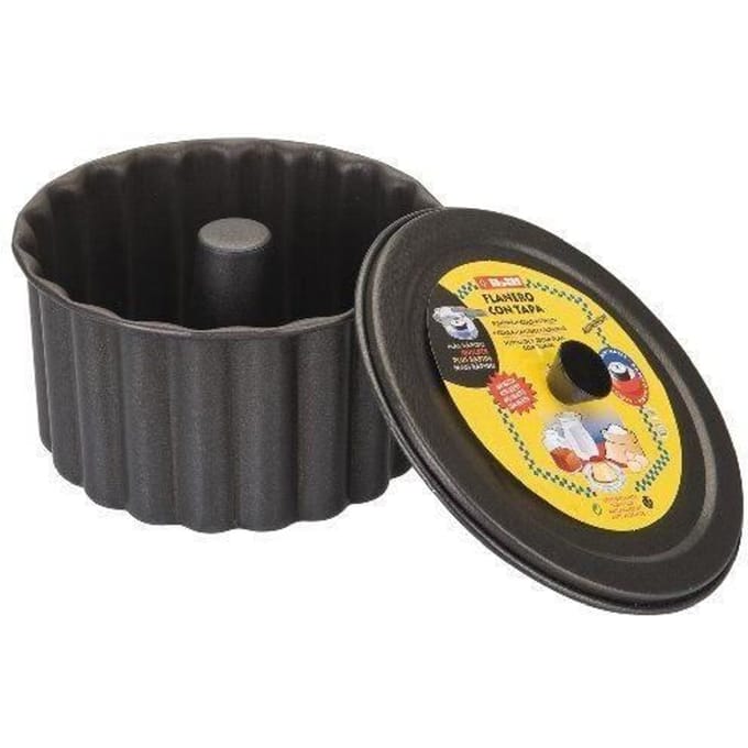 Puddingvorm - Ibili - 825020 - Aluminium - 20 cm - Mokkakleur - Anti-aanbak