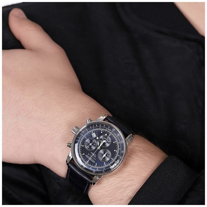 Zeppelin - 7680-3 - Polshorloge - Heren - Kwarts - Chronograph - 100 Jahre Zeppelin