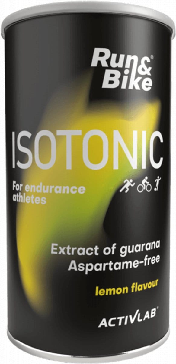 Activlab Run & Bike Isotonic (475g) Lemon - Intra- & Post-Workout - Intra-Workout