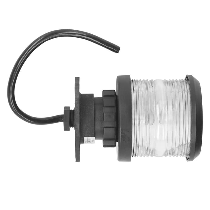 Feu de mouillage LED blanc Lampe de navigation tous azimuts pour bateau marin IP56 Étanche Visibilité 2NM white