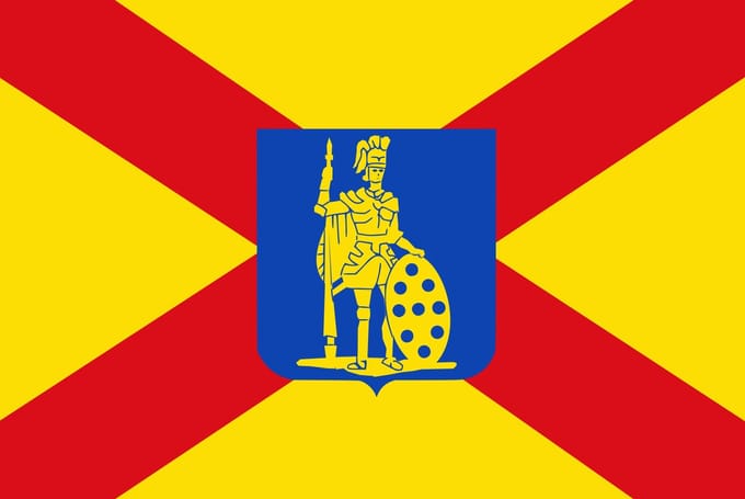 Vlag Hooglede 150x225cm
