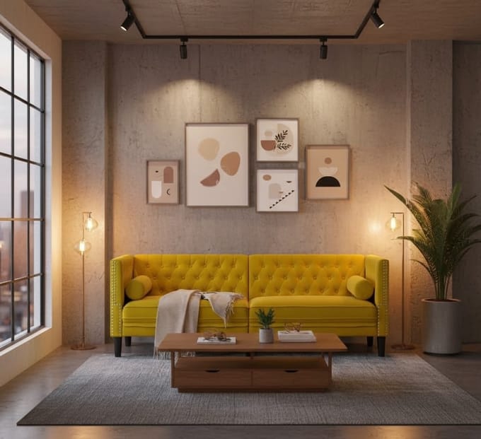 Luxe Fluweel Bank – Industrohome
