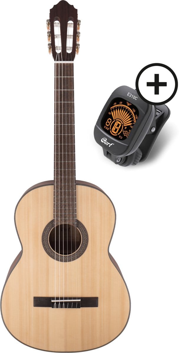 Cort AC200 Klassieke Gitaar 4/4 Naturel Mat