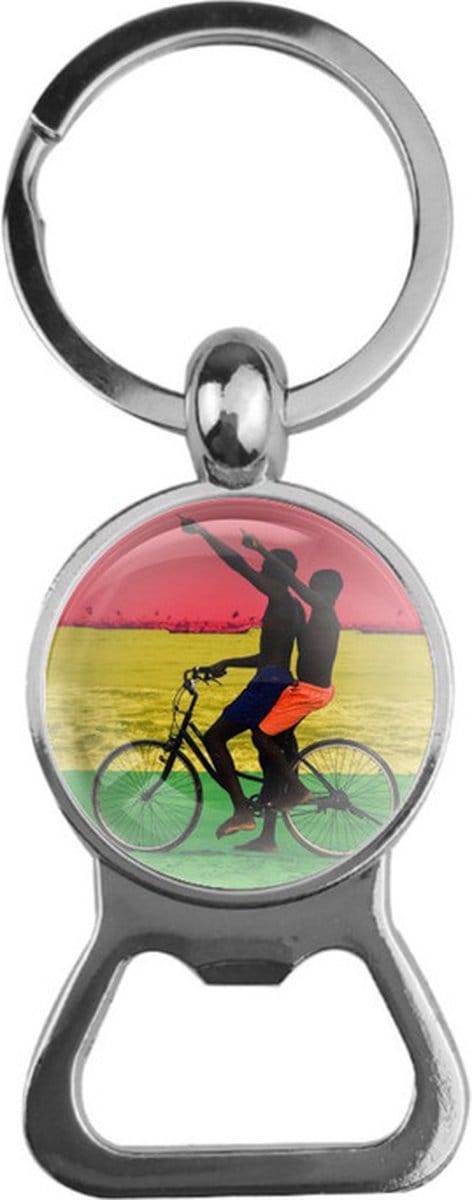Bieropener Glas - Rasta Fietsen