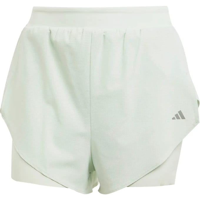 Adidas Designed For Training Heat.rdy Hiit 2in1 Korte Broek Wit L Vrouw