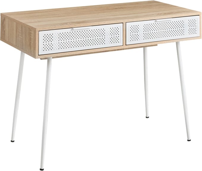 CHULA - Bureau - Lichtbruin - Spaanplaat