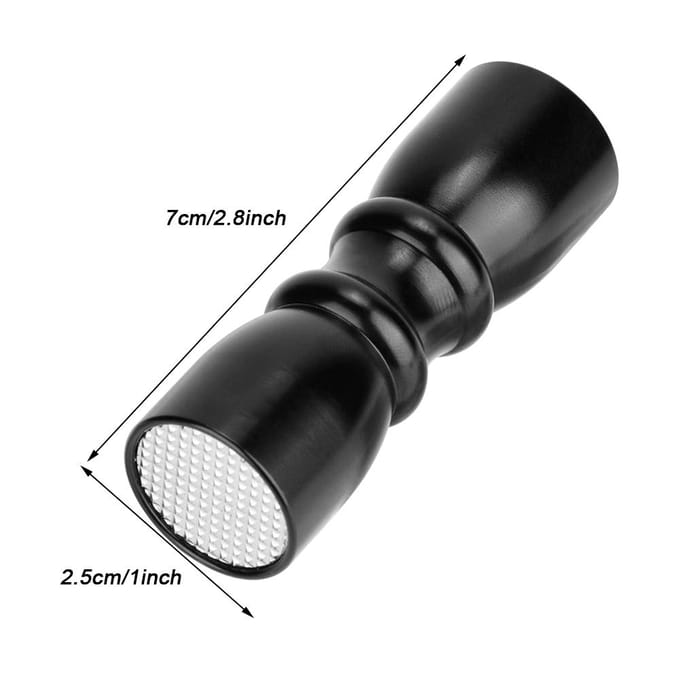 Outil Portable pour Pointe de Queue de Billard Shaper Réparateur Scuffer Pique (Noir) black
