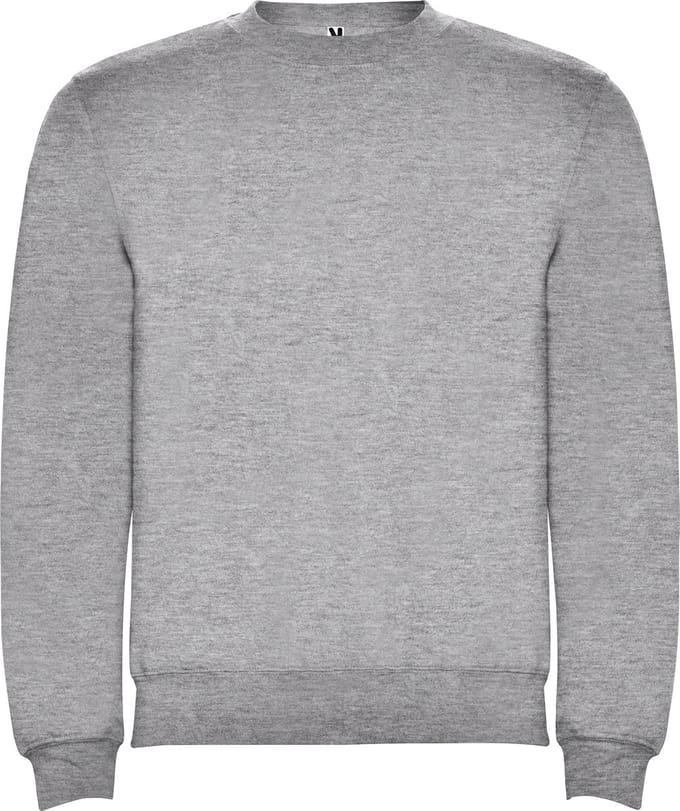Licht Grijze unisex OEKO TEX sweater Classica merk Roly maat 2XL