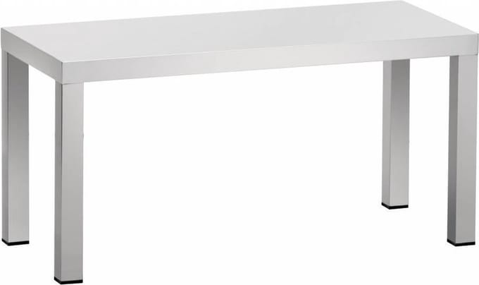Etagere RVS Enkel, B 2000 x D 350 x H 400 mm