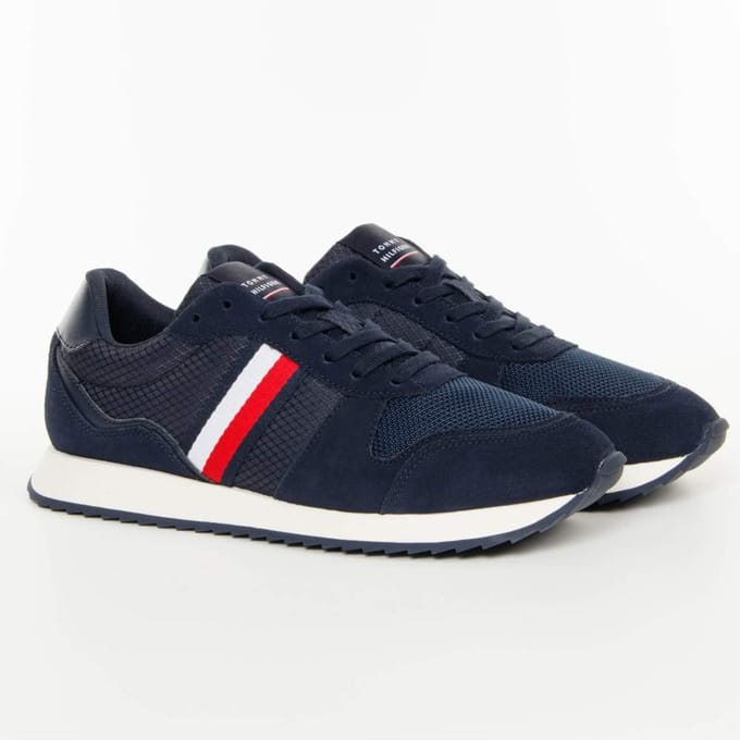Sneakers voor heren van Tommy Hilfiger in het blauw