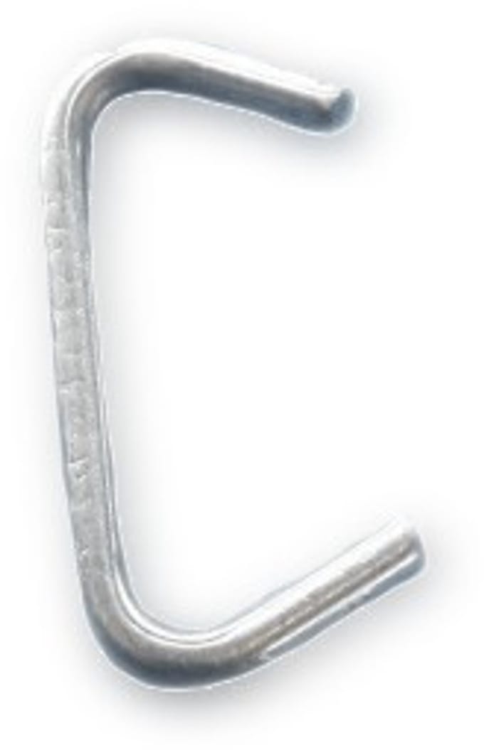 RVS clip voor rubberen touw 6mm