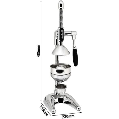 GGM Gastro Hefboom-citruspers - gietijzer - chroom - 230x185x485mm chroom