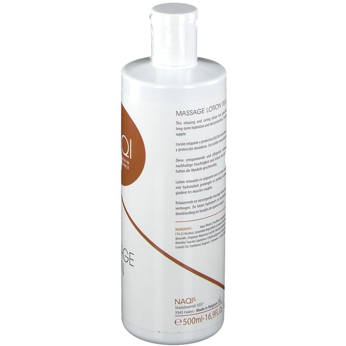 NAQI® Massage Lotion Relax 500 ml - Ontspanning - Relaxatie - Rustgevend - Hydratatie