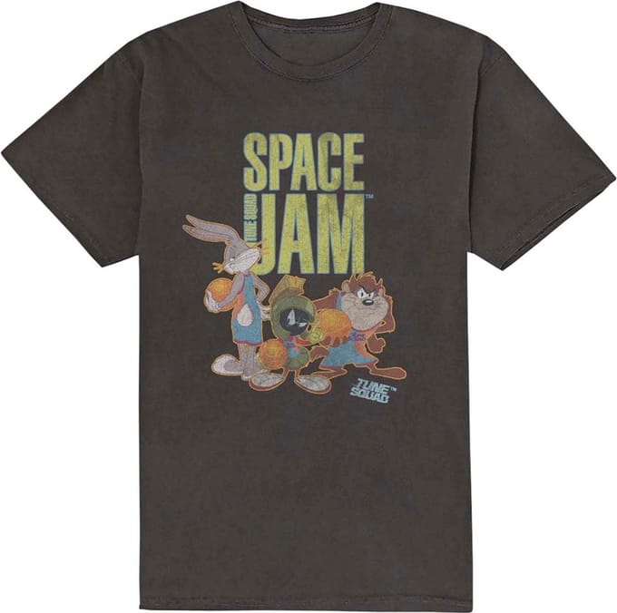 Space Jam 2 Tune Squad T-Shirt Zwart