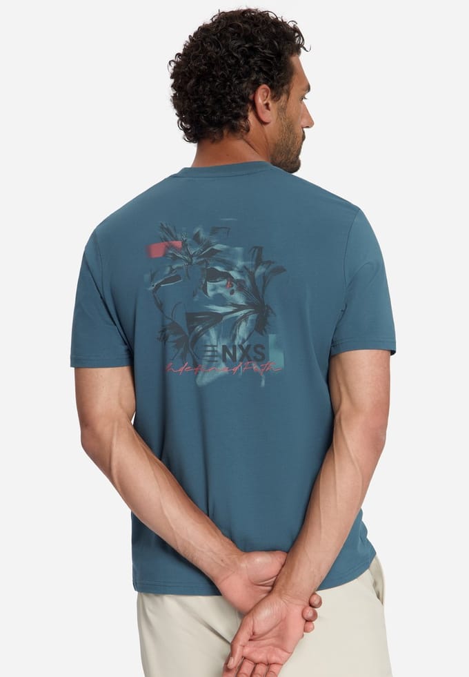 T-Shirt Met Back Print