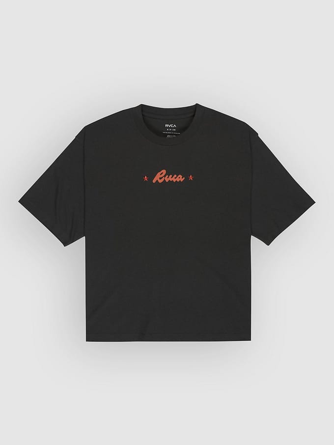 RVCA Roughstock Oversized T-Shirt zwart