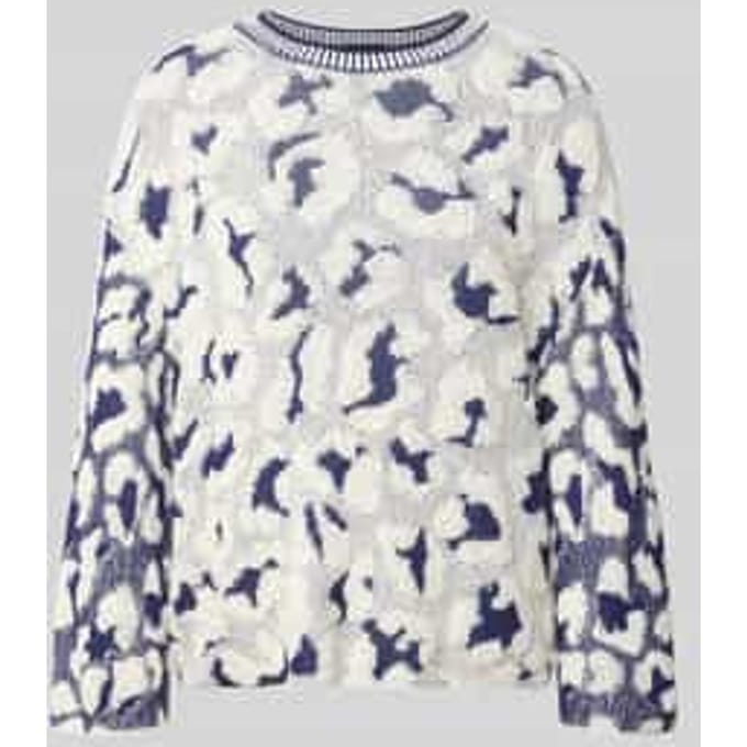 relaxed fit trui in brei-look