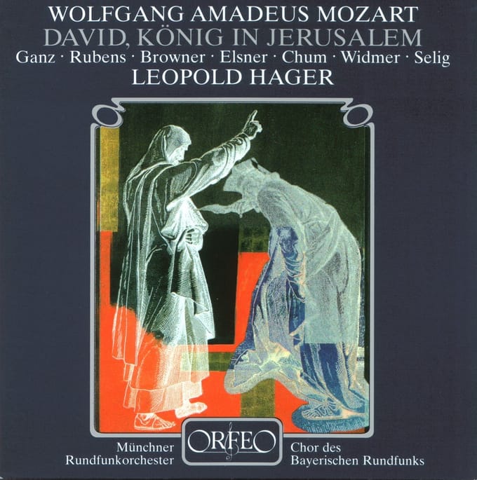 Chor Des Bayerischen Rundfunks, Münchener Rundfunkorchester, Leopold Hager - Mozart: David, König in Jerusalem (2 CD)