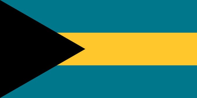 Vlag Bahama's 70x100cm