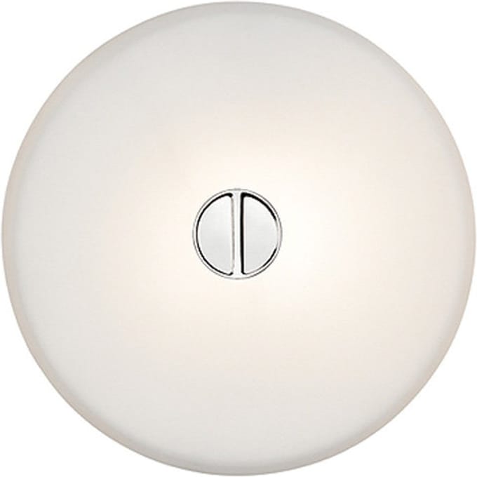 Flos - Mini Button - Glas - transparant