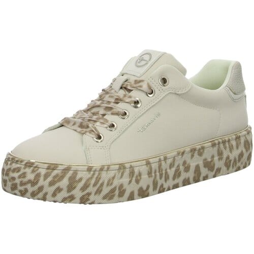 Tamaris damestrainers 1-23751-44 329 lage damesschoenen vegan M2375144 luipaard