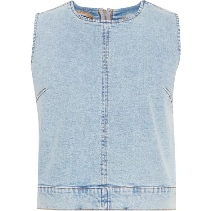 Dames denim tanktop Ichi Armios