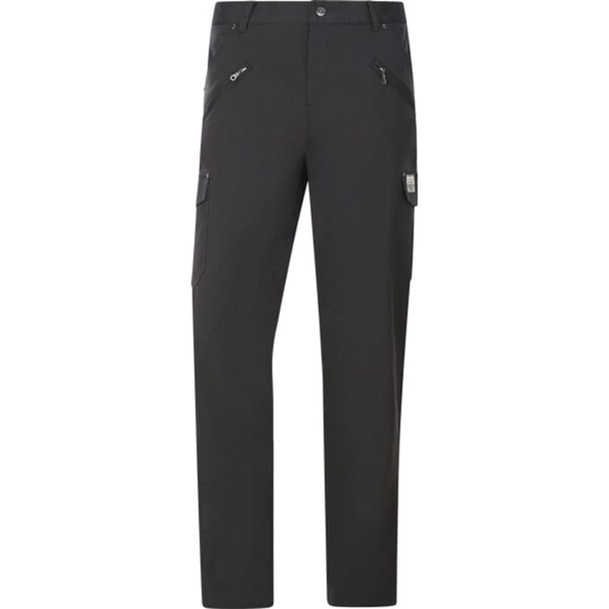 Jan Vanderstorm herren Broek Met Lage Taille - 80 - grijs - Plus Size