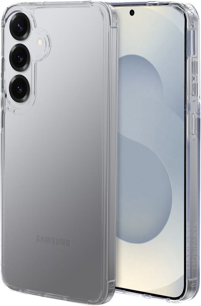 Mobiparts hoesje geschikt voor Samsung Galaxy S25 Plus - Hardcover - Transparant
