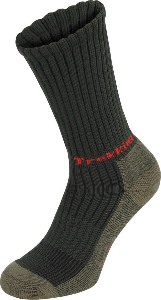 Fox Outdoor -  "Lüsen"  -  Trekking sokken  -  Legergroen -  MAAT 45-47