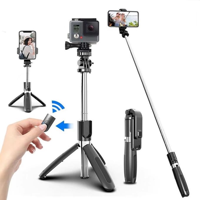 Selfiestick / mobiele standaard met afstandsbediening